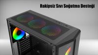 EMPOUSA EMG-17XN 750W 80 PLUS  4X120MM FAN RGB + Gaming ATX PSU YOK KUMAND VAR